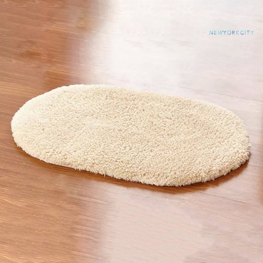 Thảm Lót Sàn Lông Nhung Thấm Hút Nước Chống Trượt Nhiều Màu Sắc