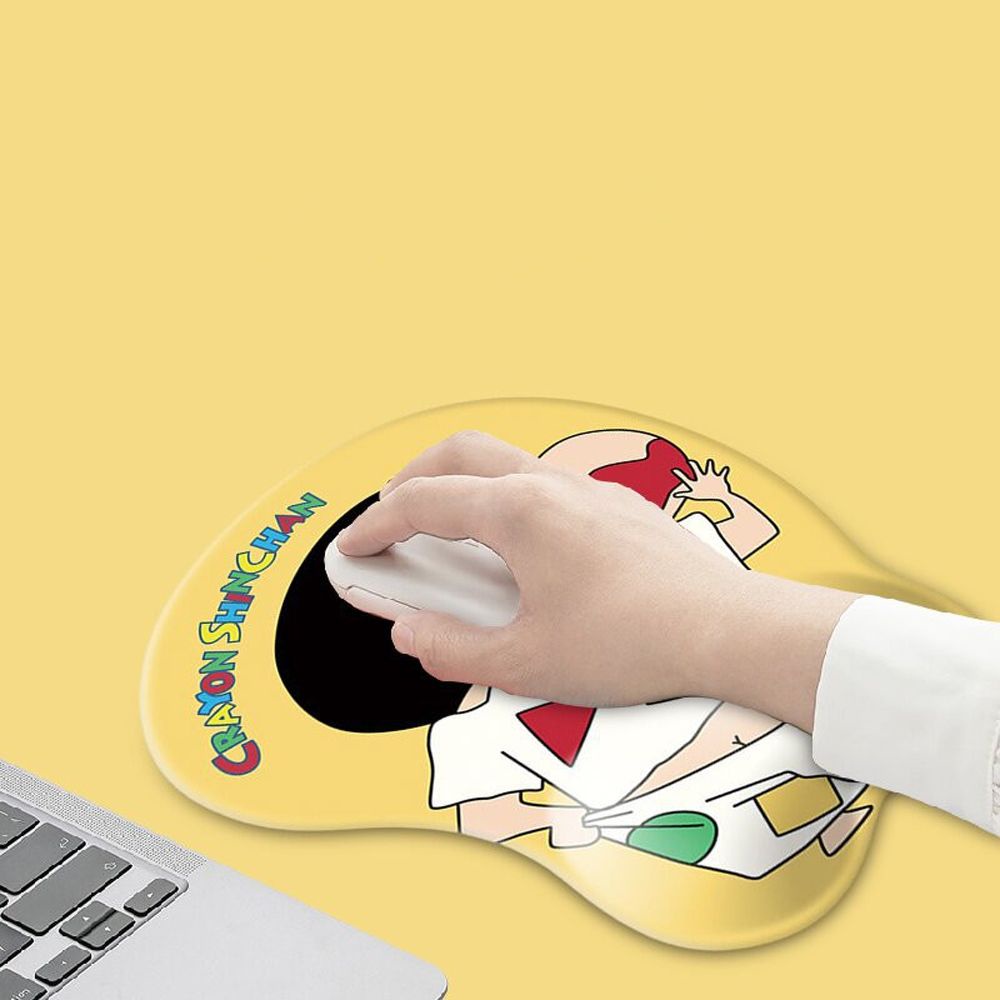 Đệm lót chuột máy tính ELLSWORTH kê cổ tay hình cậu bé bút chì Shin-chan