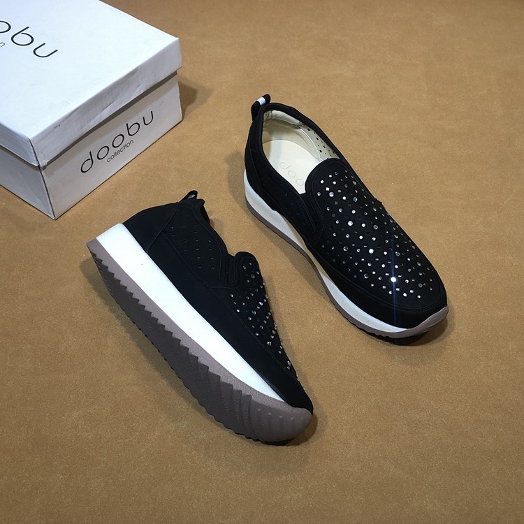 giày slipon đế bánh mỳ đính đá xuất khẩu mẫu mới 2021