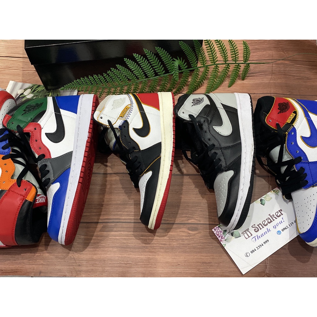 Giày Thể Thao Nam Nữ Sneaker Air Jordan 1 Cổ Cao Nhiều Màu Full Size | BigBuy360 - bigbuy360.vn