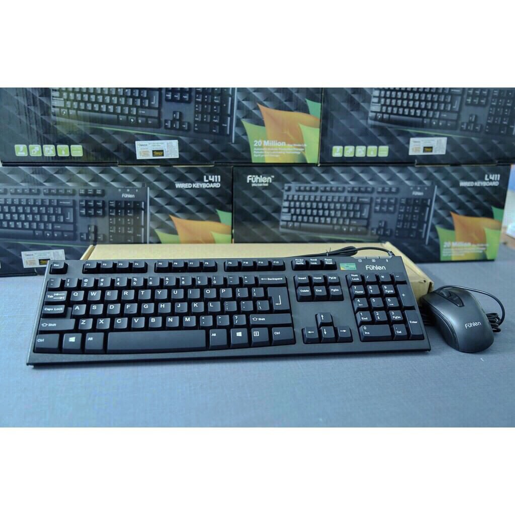 Bàn Phím chyên game Fuhlen L411SR chính hãng - Giá rẻ