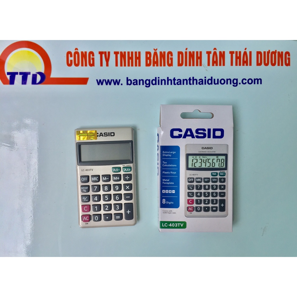 MÁY TÍNH CASIO LC - 403TV - SIÊU RẺ