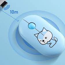 Chuột không dây Robot Wireless M230 Fox Blue