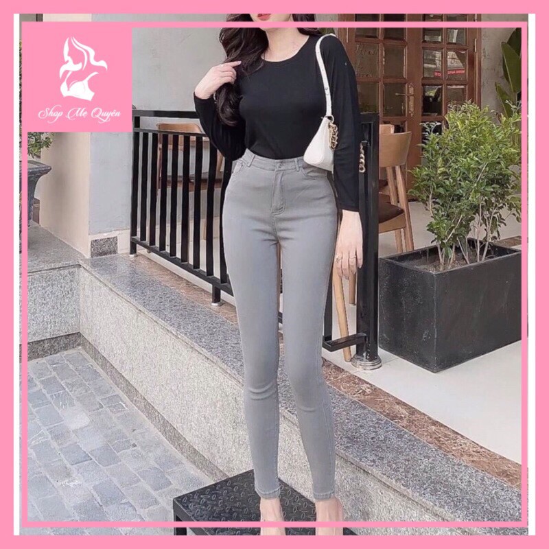 Quần giả bò tôn dáng- giúp chân dài miên man