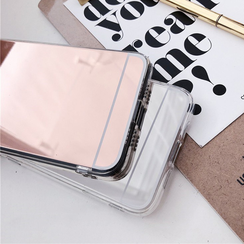 Luxury Golden Rose Gold Silver Mirror Soft Shell Suitable for OPPO R9 R9S F1 F3 R11 R11S Plus A33 A37 A57 A59 A59S OPPO F1S F5 A71 A77 A73 A75 A75S A79 OPPO NEO 7 9