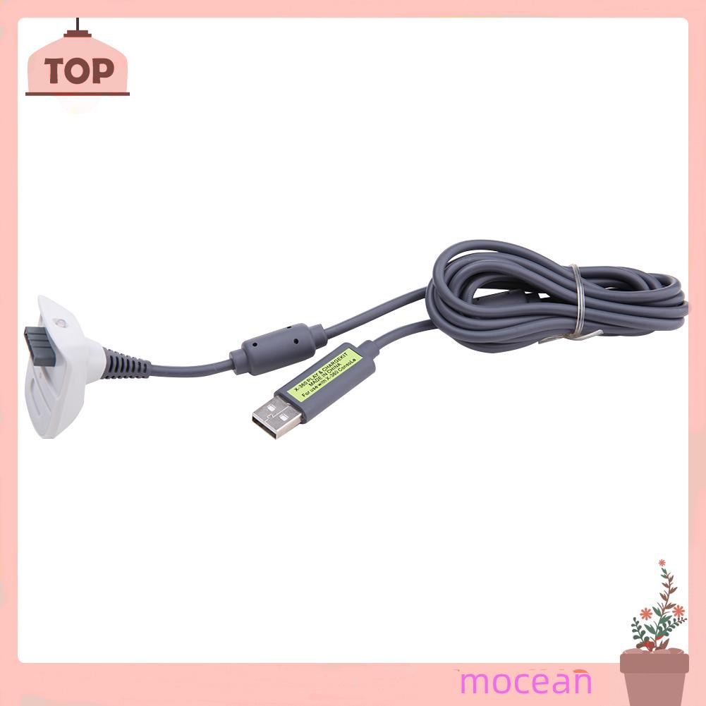 Dây Cáp Sạc Usb 1.8m Cho Tay Cầm Chơi Game Xbox 360