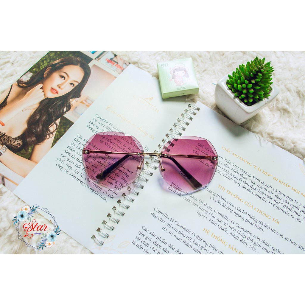 Kính mắt nữ ulzzang thời trang hàn quốc ❤️FREESHIP❤️ kính râm sành điệu cao cấp D14