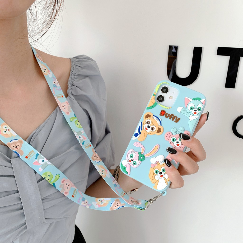 Ốp điện thoại silicon mềm hình hoạt hình 3D thích hợp cho Iphone 12 Pro Max 11 Pro Max Xs Max Xr X 7 8 Plus 6 6s Plus