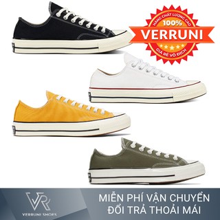 Bản Cao Cấp Giày Sneaker CV Chuck Taylor 1970s Cổ Thấp Các Màu