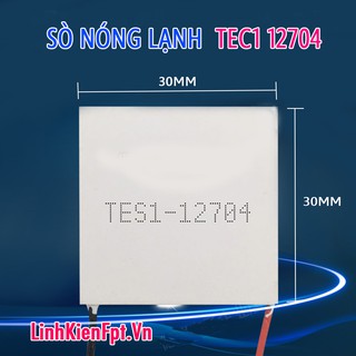 Sò nóng lạnh TEC1-12704  40x40mm