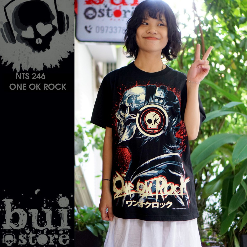 Áo Rock: áo phông One Ok Rock NTS 246
