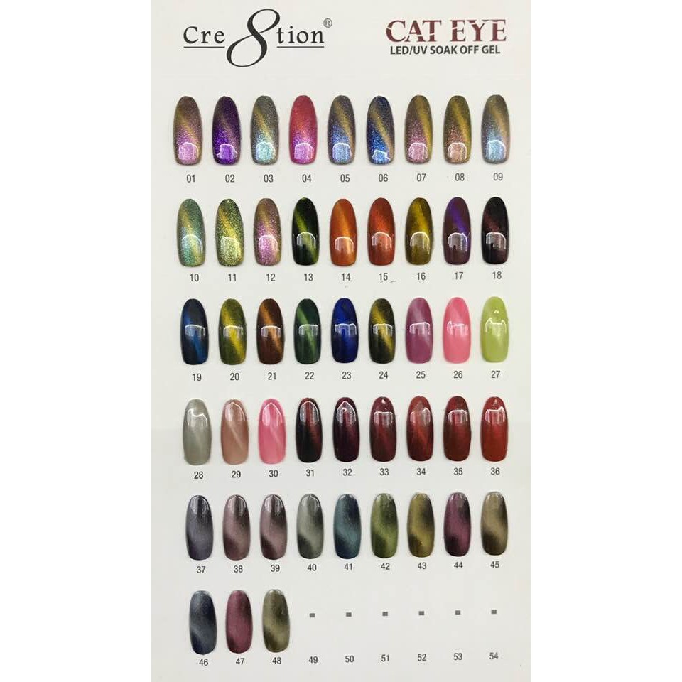 Sơn gel Cateye (Mắt mèo) 150k/chai Cre8tion của Mỹ