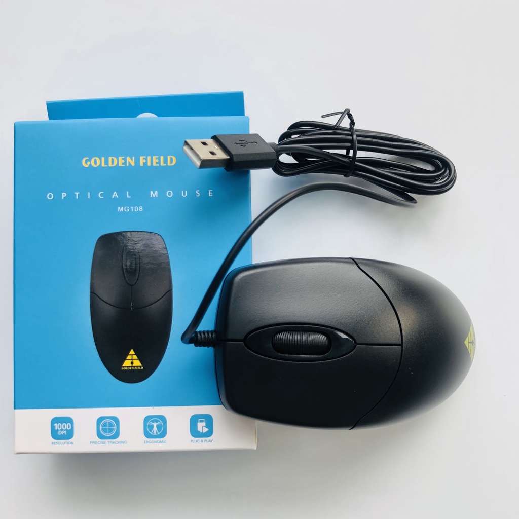 Chuột máy tính có dây Golden Field MG108
