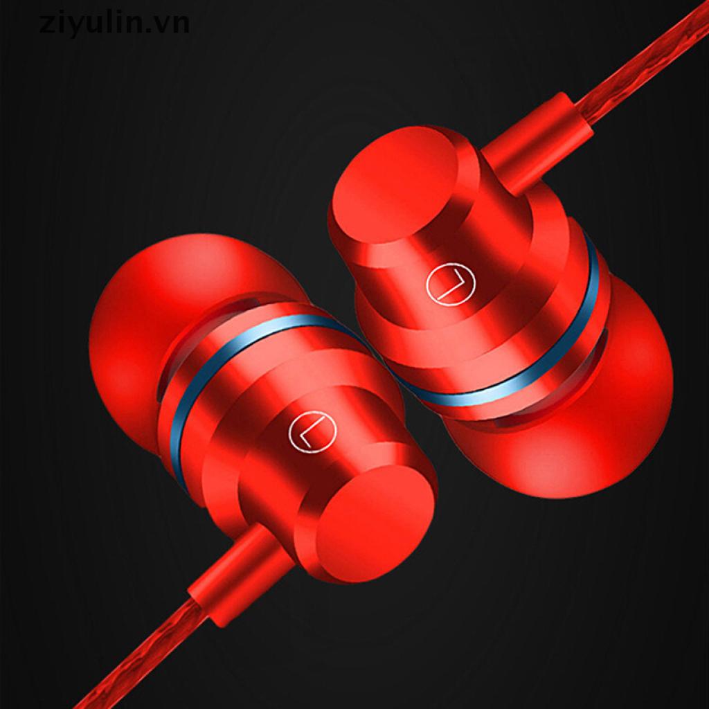 Tai nghe thể thao cách âm bass nặng có dây tiện dụng ziyulin