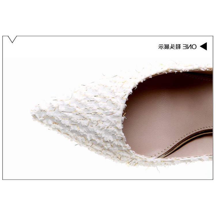 Đôi giày cao gót mũi nhọn thiết kế thời trang mùa thu dành cho nữ 2022