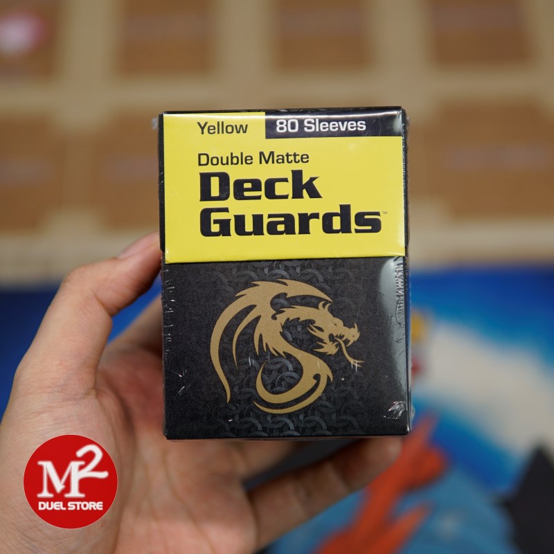 Hộp đựng thẻ bài yugioh Double Matte Deck Guards + tặng kèm 80 cái bọc bài - Hàng chính hãng BCW USA