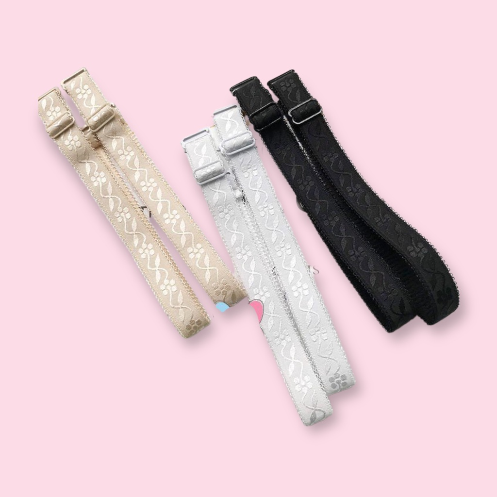 dây áo ngực họa tiết hoa chính hãng 014