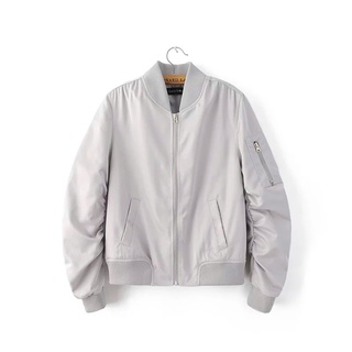 { ảnh thật } áo Gió Nữ Bomber 2 Lớp Saly Bomber2lop