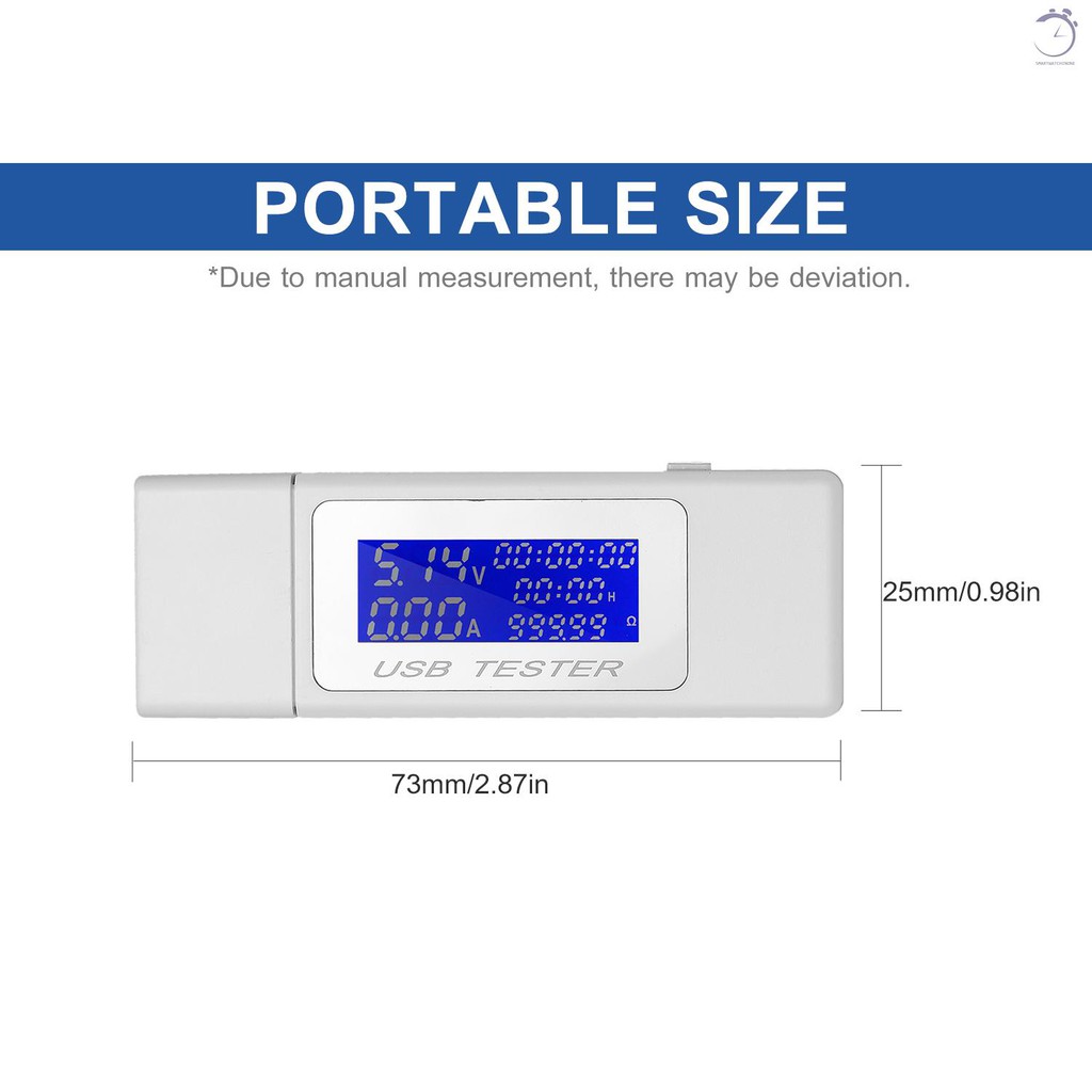 Usb Kiểm Tra Dòng Điện Đa Năng 9 Trong 1 Qc2.0 / 3.0 Usb