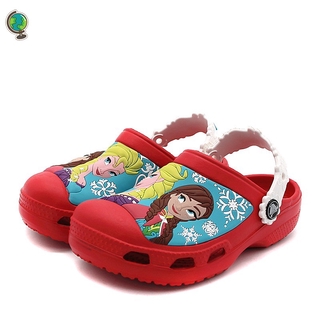 Dép Crocs Thiết Kế Xinh Xắn Cho Bé Gái