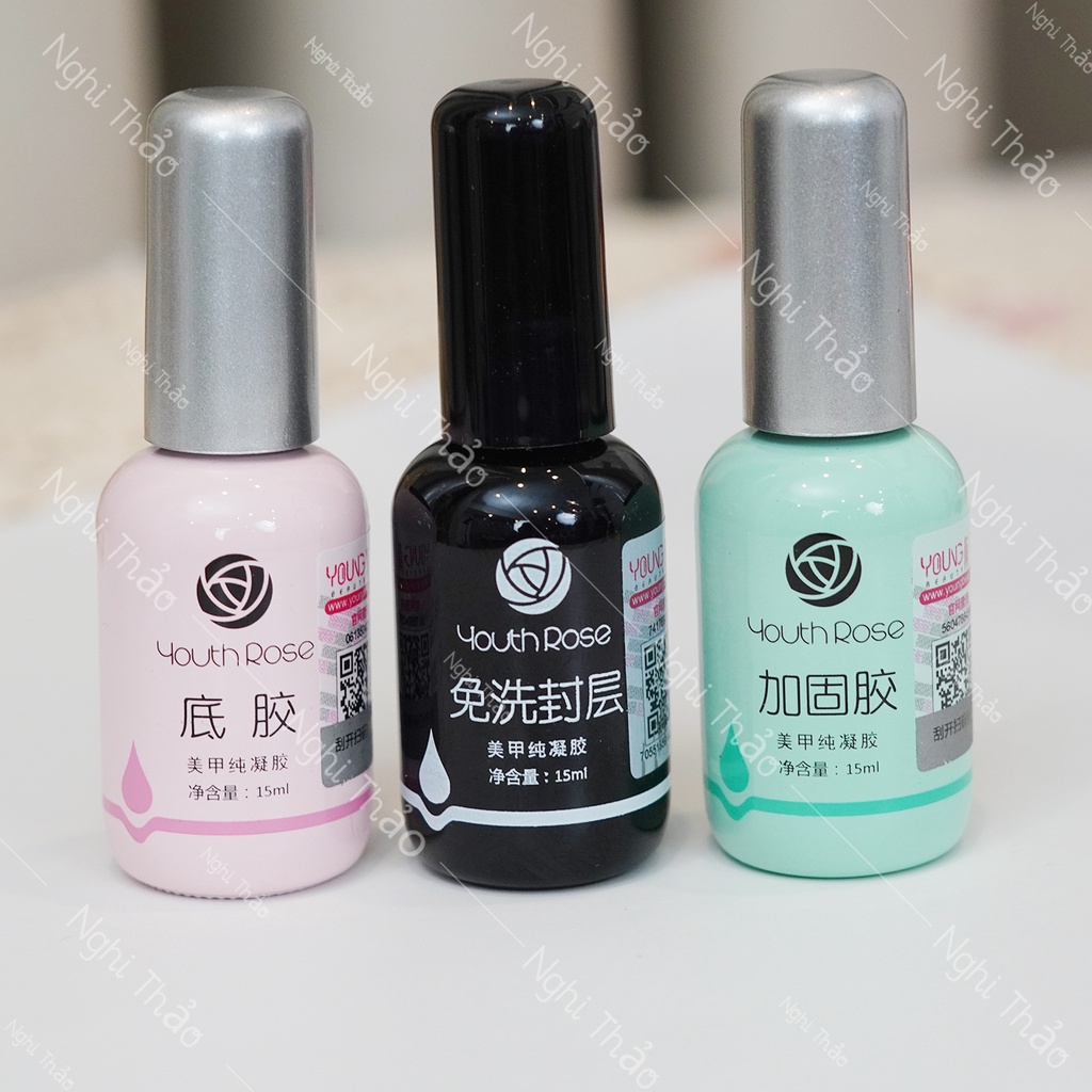 Base top hoa hồng chính hãng 15ml combo 3 chai