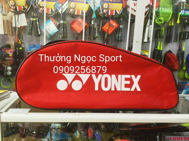 Bao Vợt Cầu Lông Hai Ngăn Nhiều Màu Vải Dầy Chắc Chắn