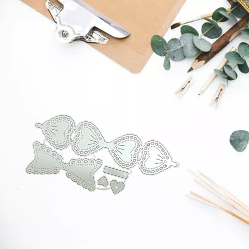 Khuôn Cắt Giấy Kim Loại Hình Nơ Xinh Xắn