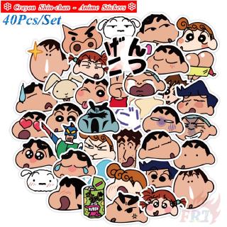 ❉ Crayon Shin-chan Series 01 Stickers ❉ 40Pcs/Set DIY Decals Stickers for Album Diary Laptop Scrapbooks