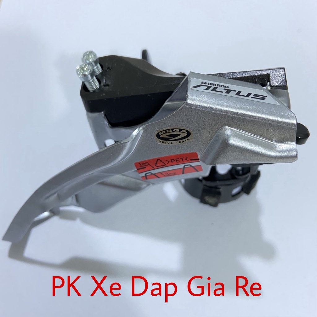 Sang đĩa xe đap, Gạt đĩa Shimano Altus FD-M370 Chính Hãng