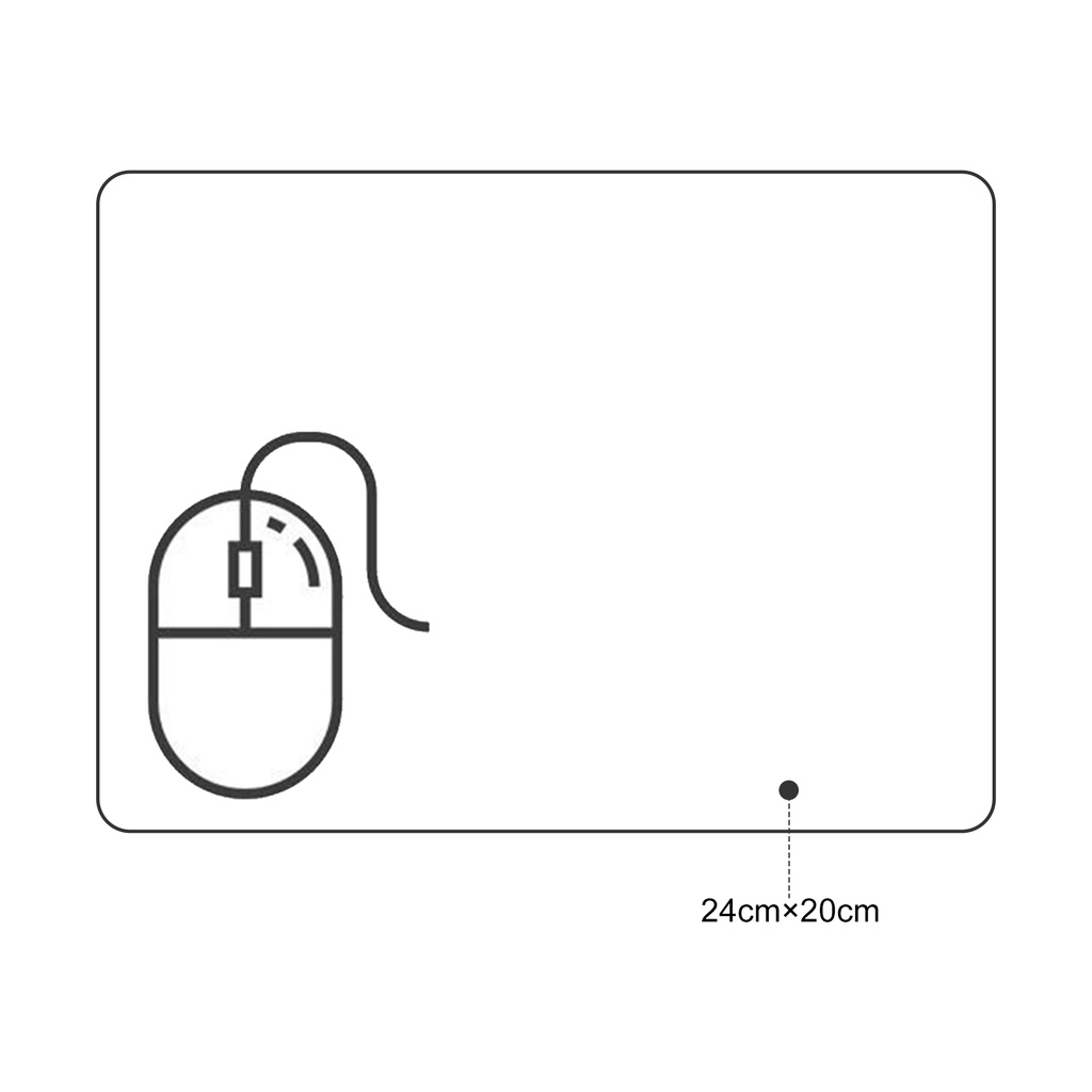 Miếng Lót Chuột Cao Su Siêu Mỏng Chống Trượt Hình Phi Hành Gia Hoạt Hình BMM1 Cho Laptop