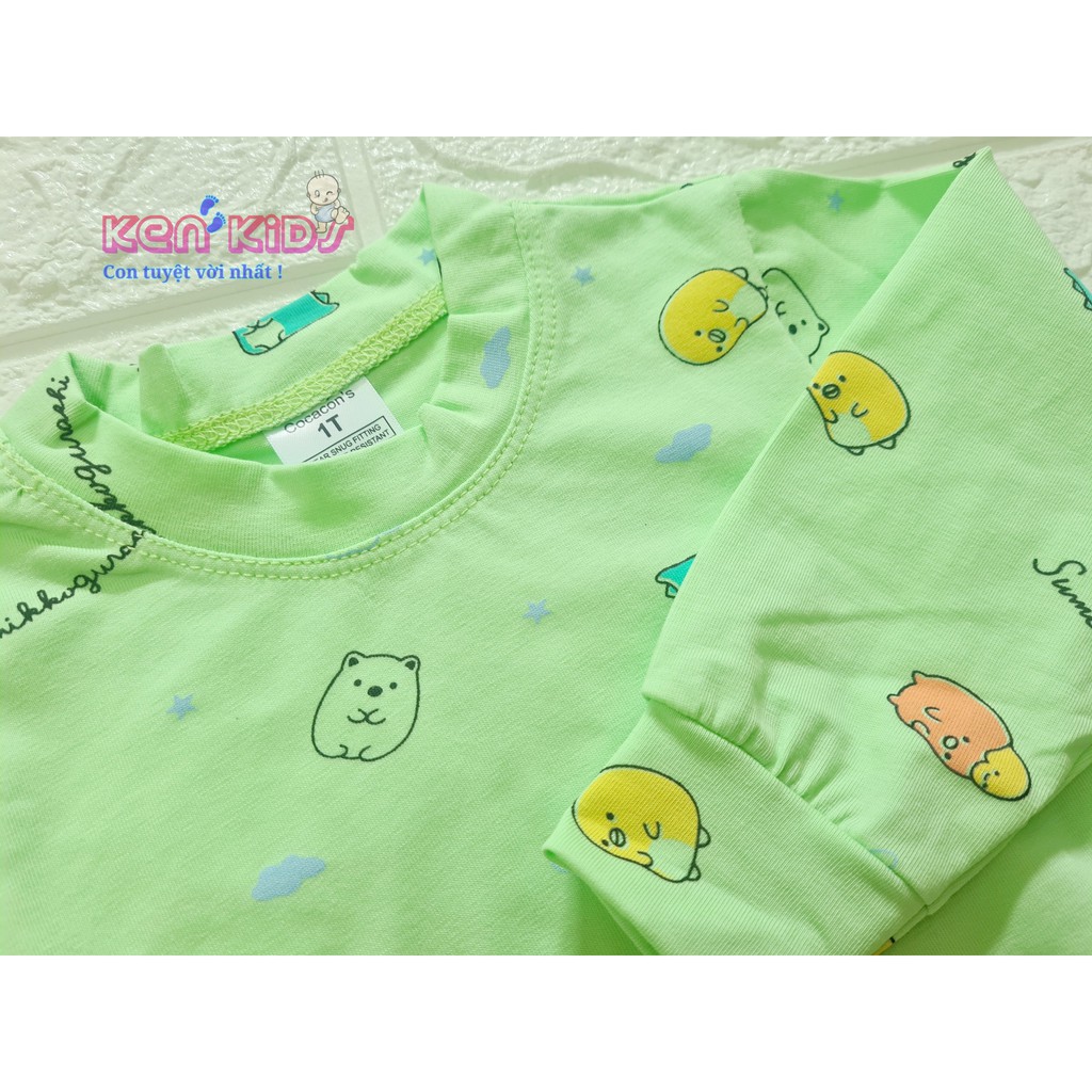 Bộ dài thun cotton chất đẹp cho bé trai / bé gái (6-14kg) - Cocacon's