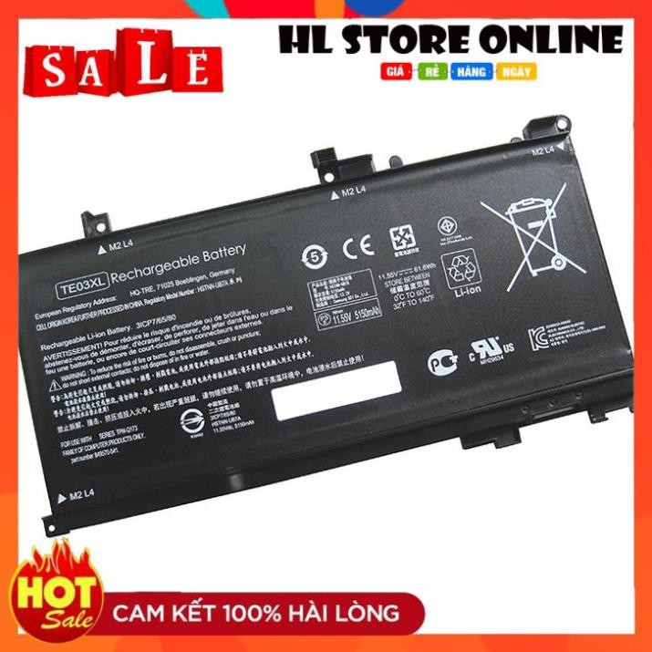 🔔  Pin laptop HP Pavilion Notebook PC 15 Omen 15-AX033DX  (mã pin TE03XL)  Zin