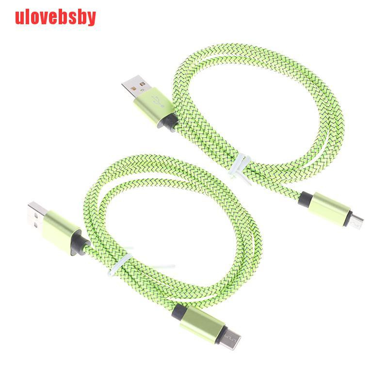 [ulovebsby]TYPE C and android Cable 1M Fast Charger Data usb Cables For mobile phone