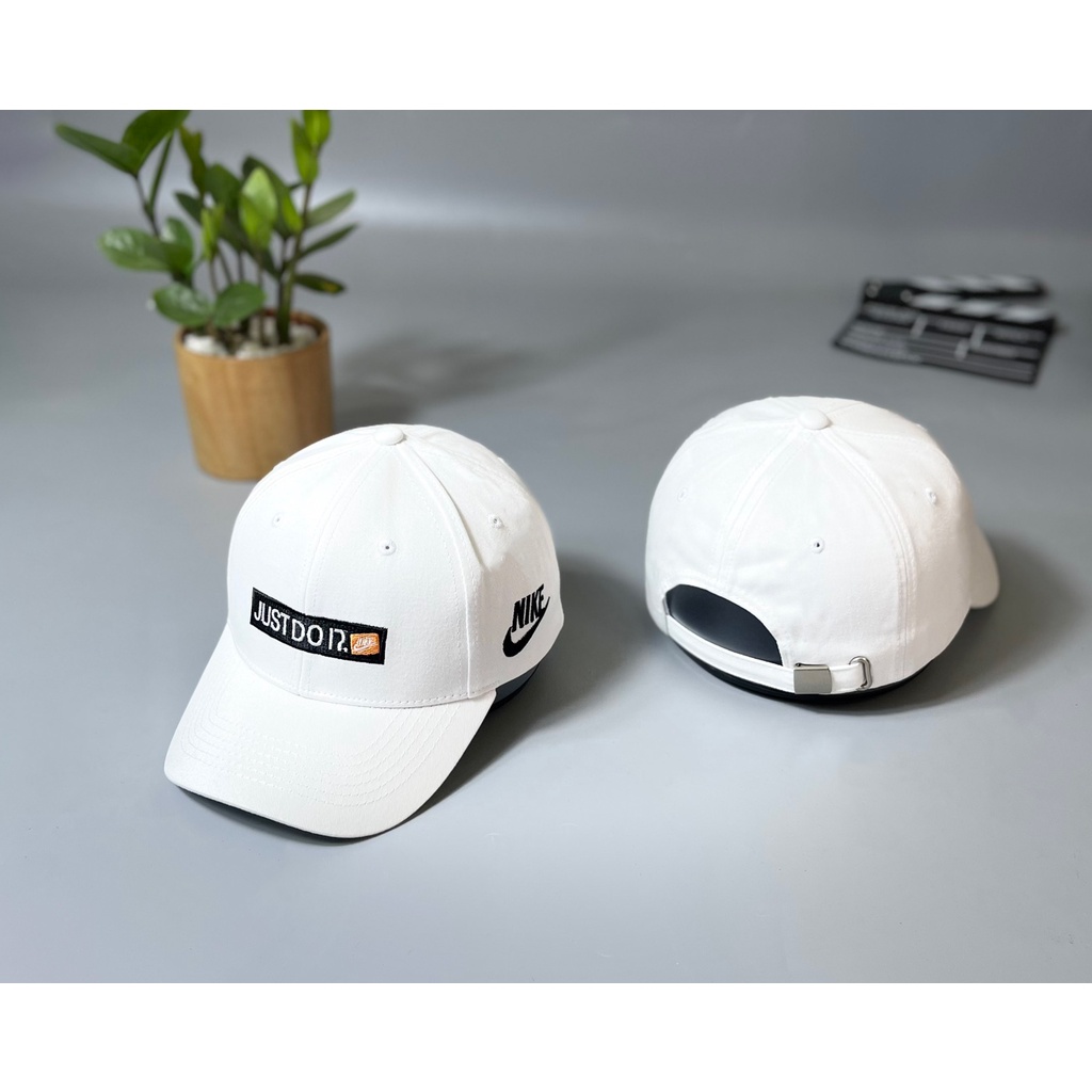 Mũ lưỡi trai, nón kết Just do it đen logo cao cấp, hàng thiết kế xuất khẩu, dành cho mọi lứa tuổi cả nam và nữ.