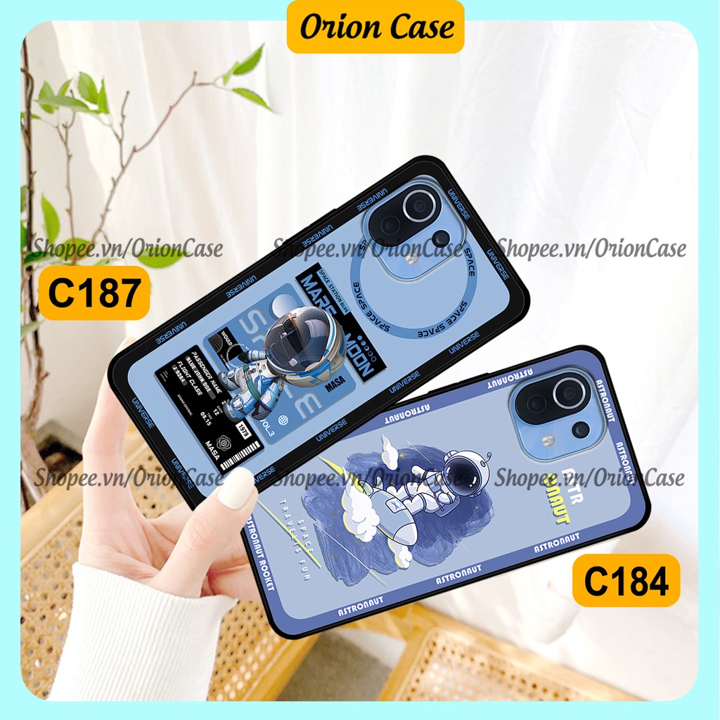 Ốp Xiaomi Mi 11 / Mi 11 Lite in hình astronaut pro nasa, moutain cá tính.ốp lưng chống sốc.