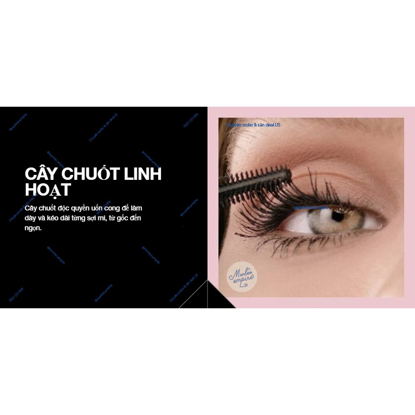 Mascara chuốt mi Maybelline Lash Sensational Sky High chống nước giúp dài mi và dày mi 7ml