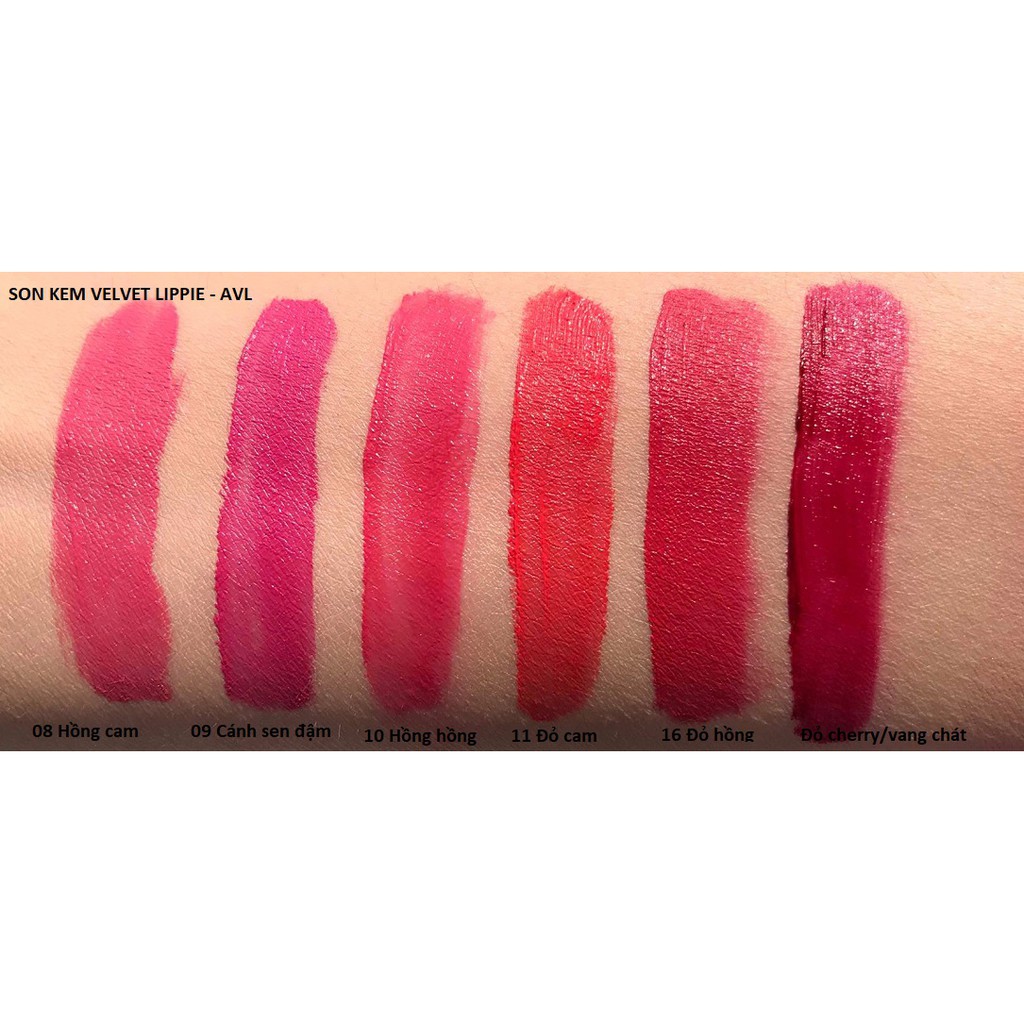 Son kem lì Absolute Newyork Velvet Lippie AVL 6g