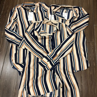 Áo sơ mi kẻ zara