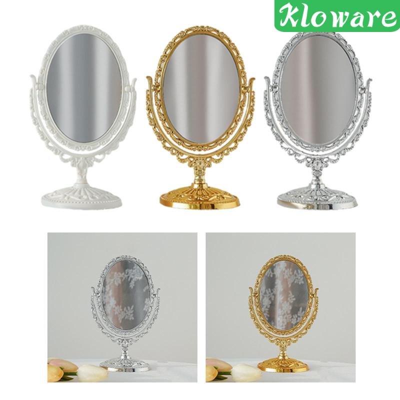 [Kloware] Gương Trang Điểm Để Bàn Phong Cách Retro Vintage Trang Trí Phòng Ngủ / Phòng Ngủ Cho Nữ