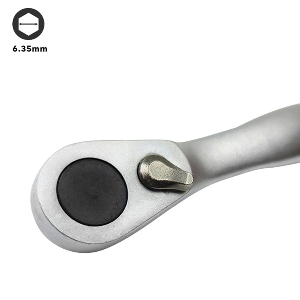 Cờ Lê Mini Cầm Tay 72 Răng Sửa Chữa Nhanh Chóng 1 / 4 &quot;