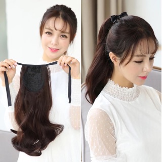 [HOẢ TỐC] TÓC GIẢ CỘT XOĂN DƠN SÓNG