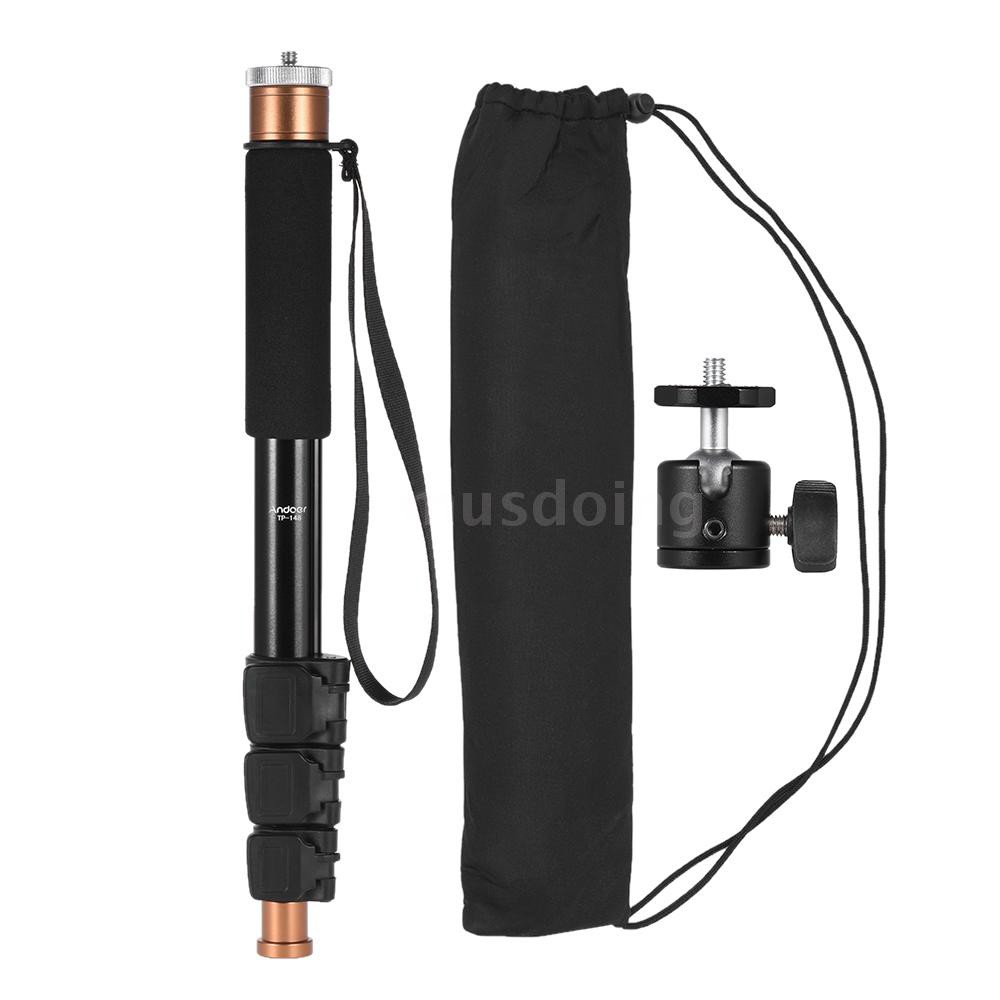 Chân máy ảnh monopod Andoer TP-148 94.6cm/37.2" trọng lượng tối đa 5kg cho Canon /Nikon/ Sony