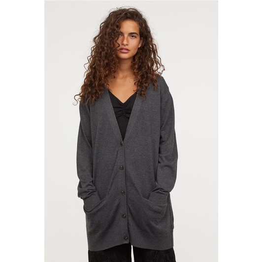 ÁO LEN CARDIGAN NỮ HM AUTH SĂN SALE