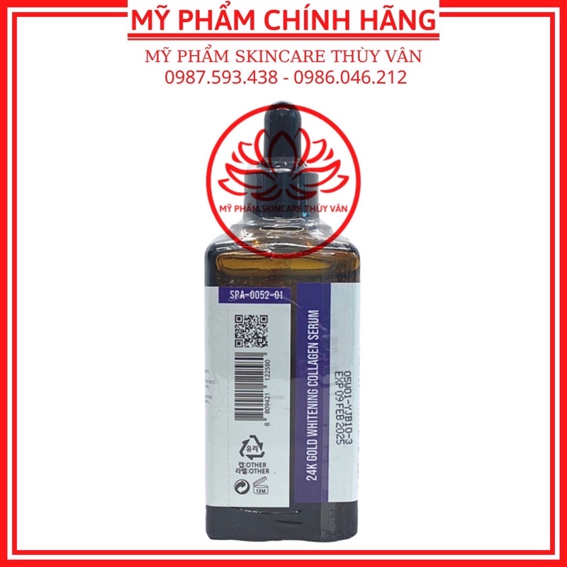 Serum Trắng Da Trẻ Hoá Collagen Vàng 24k Hàn Quốc Chính Hãng LEAU CLAIRE 100ml