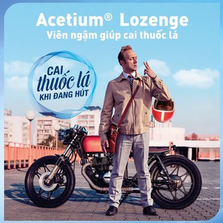 Viên ngậm cai thuốc lá Acetium