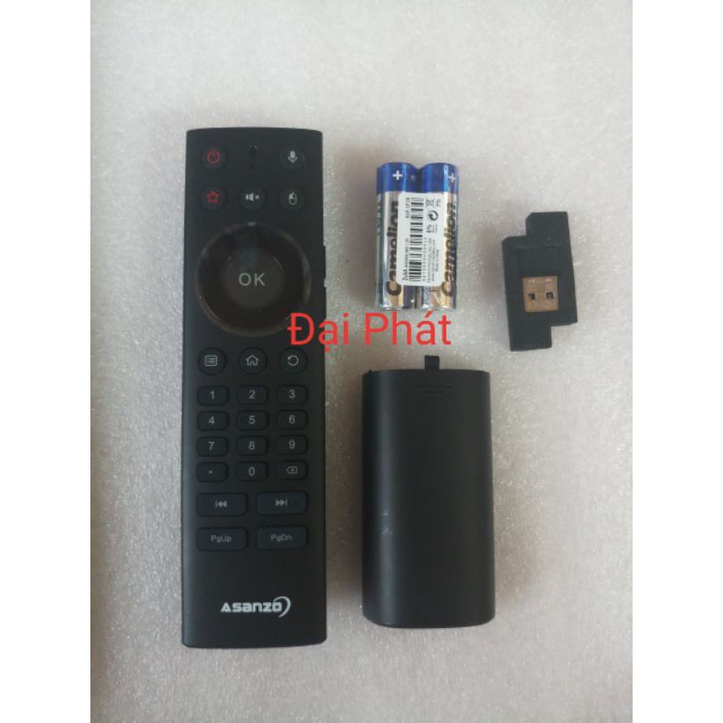 ▫Điều Khiển Tivi ASANZO Giọng Nói ( Hàng Chính Hãng Mới 90%)