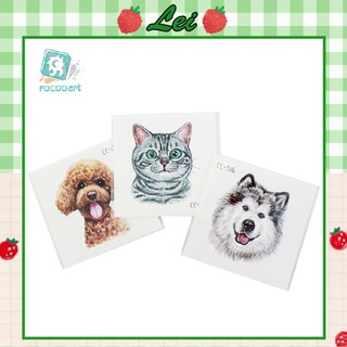 Bộ hình xăm thú cưng siêu dễ thương siêu độc đáo 15 ngày chống thấm nước (Mẫu 021-040)