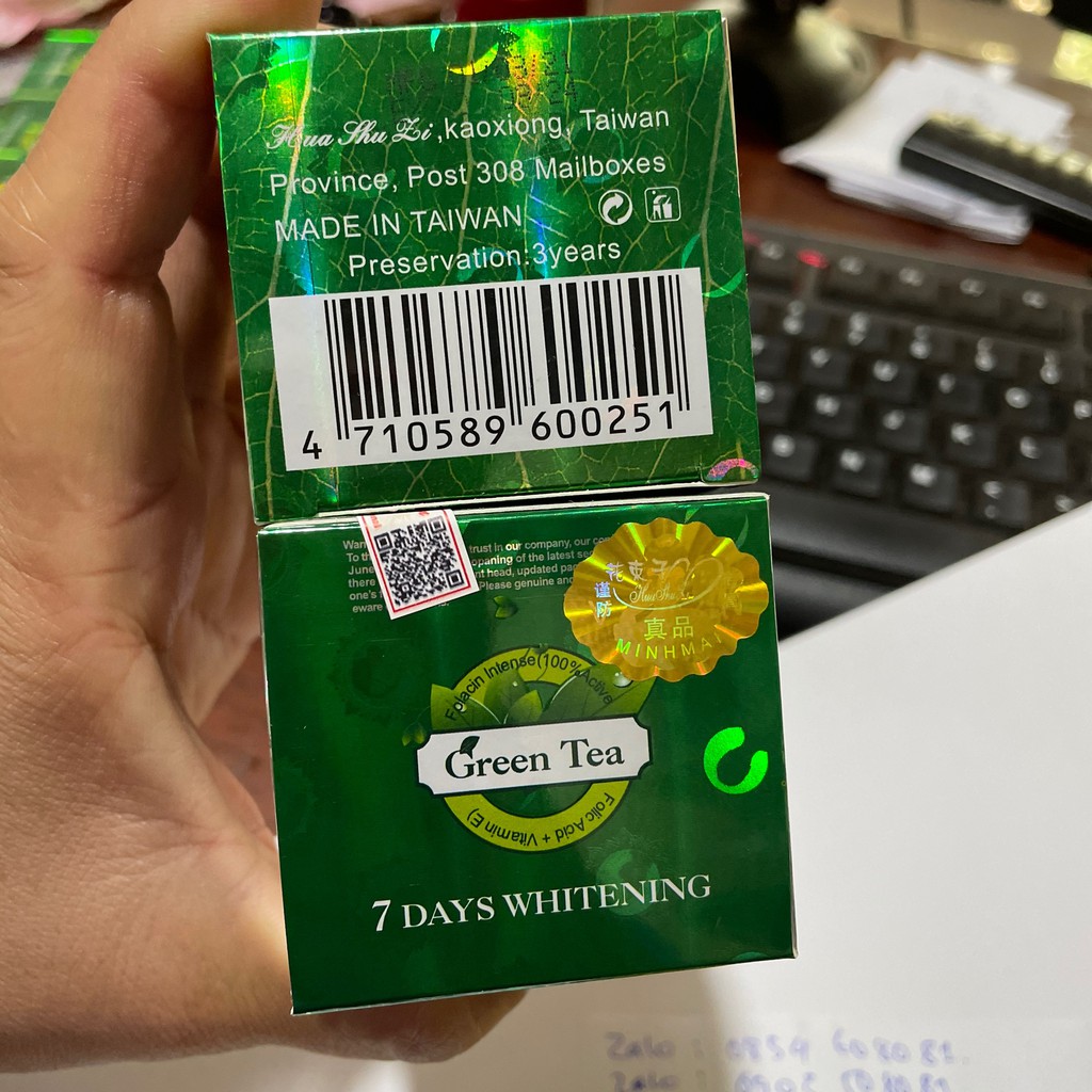 Kem trắng da Greentea THUYLINH