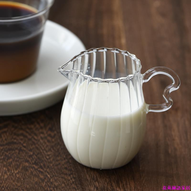 Bình Thủy Tinh Mini Chịu Nhiệt Đựng Sữa Cà Phê Tiện Dụng