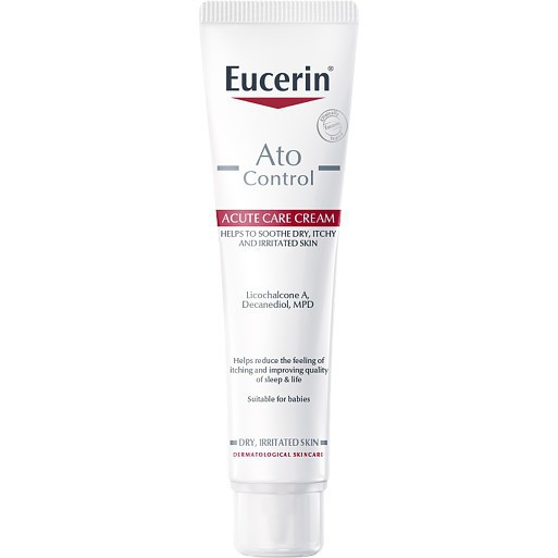 [FREESHIP]  Kem Dưỡng Ẩm, Giảm Kích Ứng, Ngứa Eucerin Atocontrol Acute Care Cream (40ml)